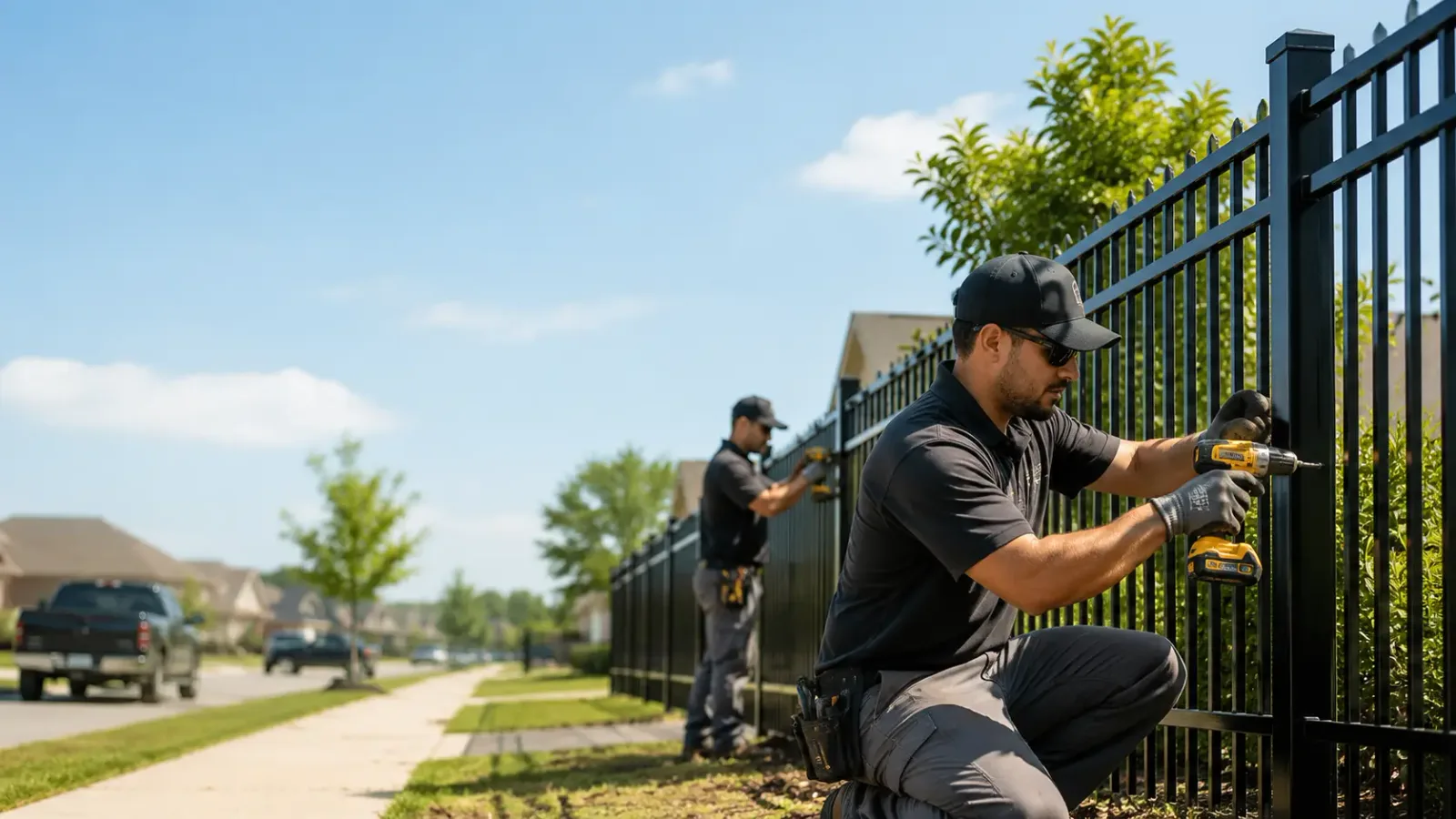 Metal Fence Installation in Stamps, AR
